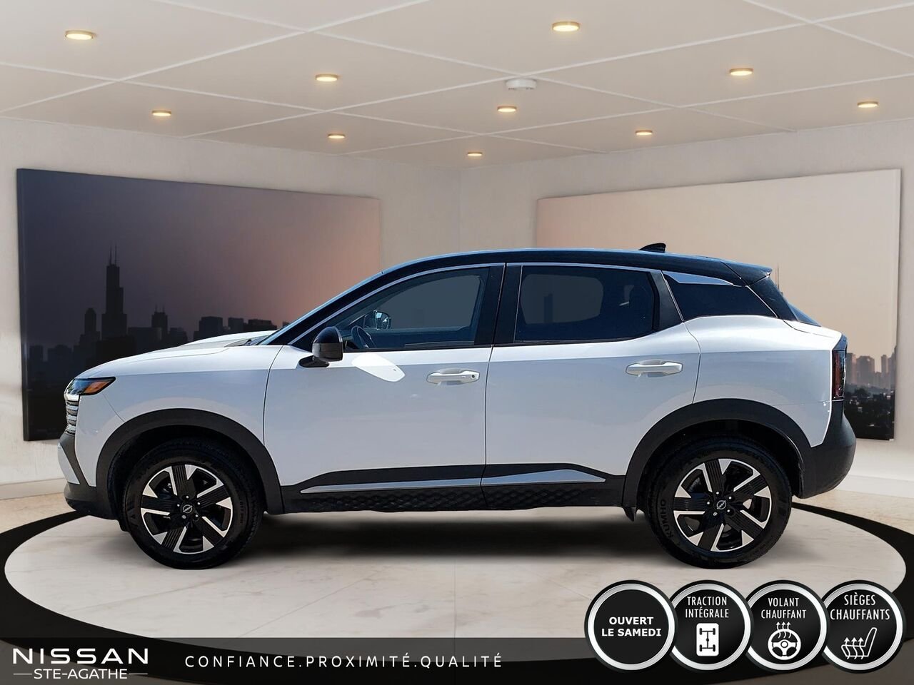 Nissan Kicks SV | AWD | BANCS CHAUFFANTS | MAGS | 2026 Blanc Saint-Jérôme - photo #5