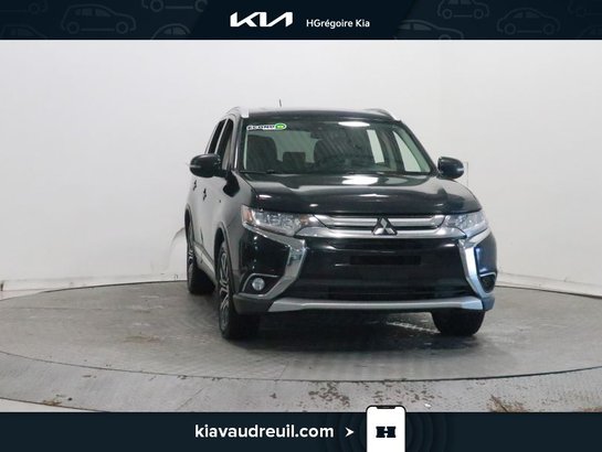 2016 Mitsubishi Outlander GT / Cuir / Cle intelligent / Toit ouvrant Black