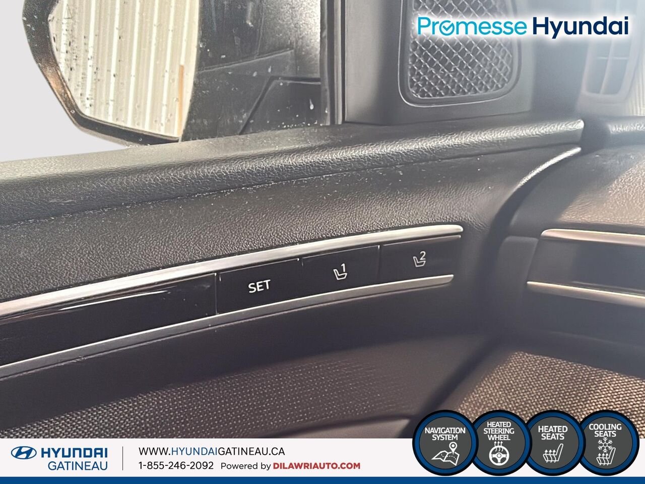 Hyundai Tucson hybride Ultimate TI*** cuir , toit ouvrant , navigation et plus *** 2022 Gris Ottawa & Gatineau - photo #9