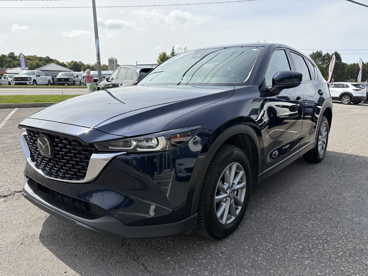 MAZDA CX-5 GS GS TI sans désactivation de cylindres 2024 Bleu Montmagny - photo #2