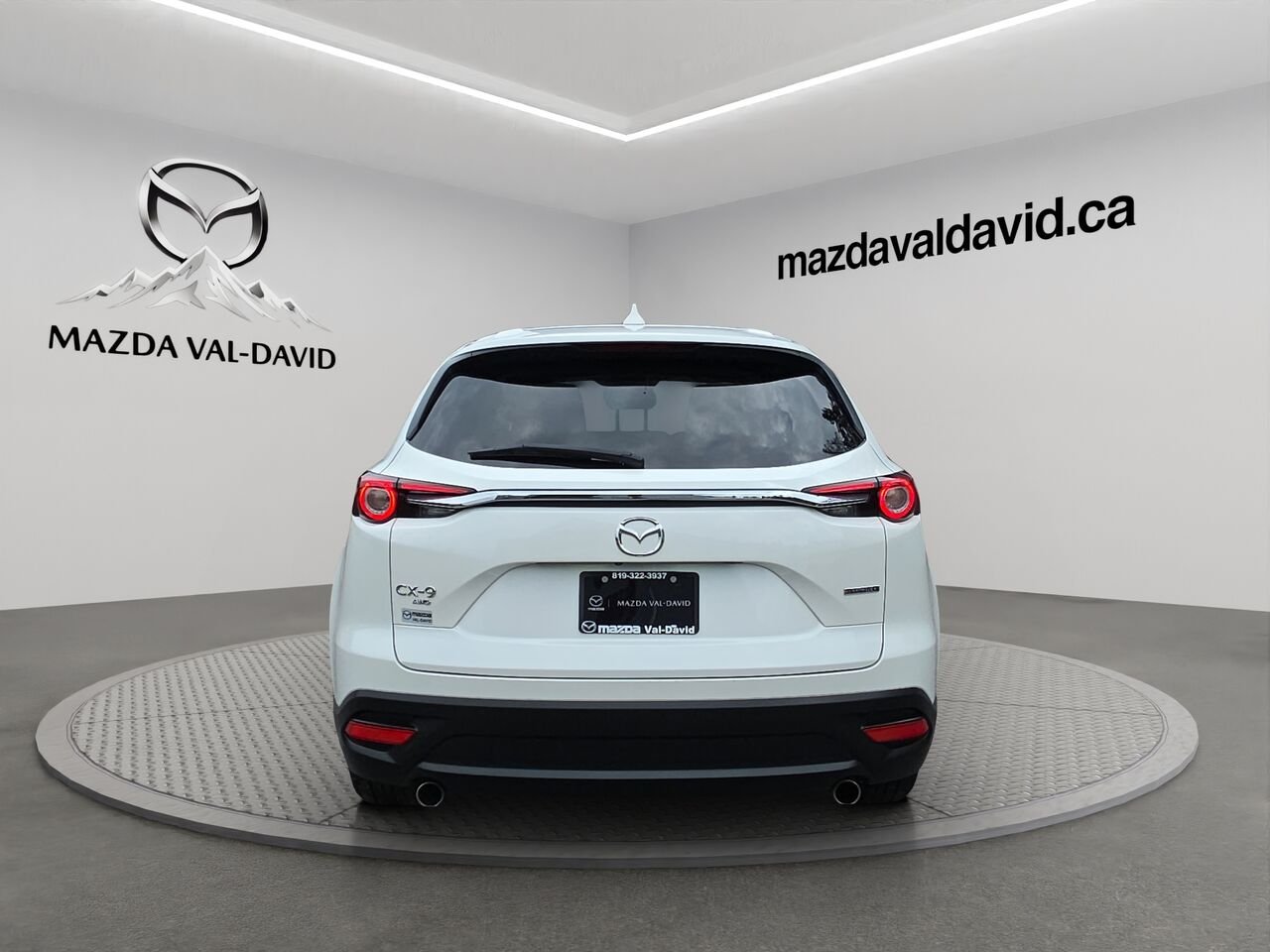 2023 Mazda CX-9 GS-L TI, 7 passagers, Apple carplay, Toit ouvrant, volant chauffant White Val-David - photo #21