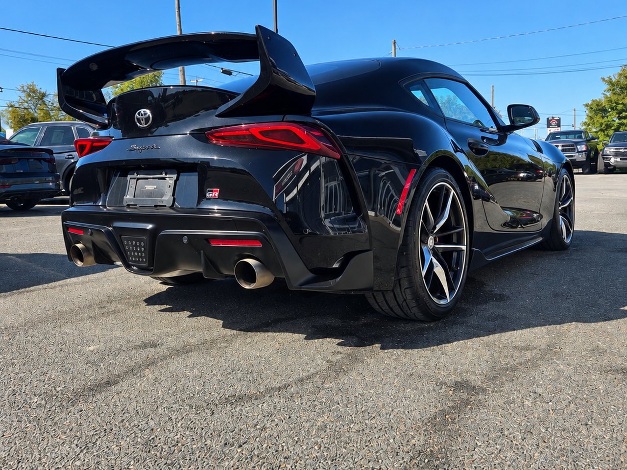 Toyota GR Supra 2020 Noir Granby - photo #6