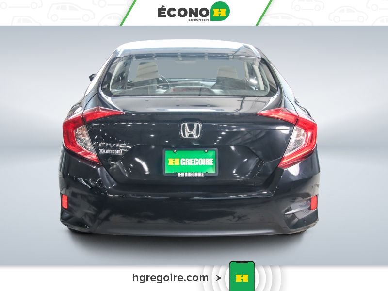 Honda Civic 822364 | LX GR ÉLEC A/C BLUETOOTH CAMÉRA 2018 Noir Laval - photo #5