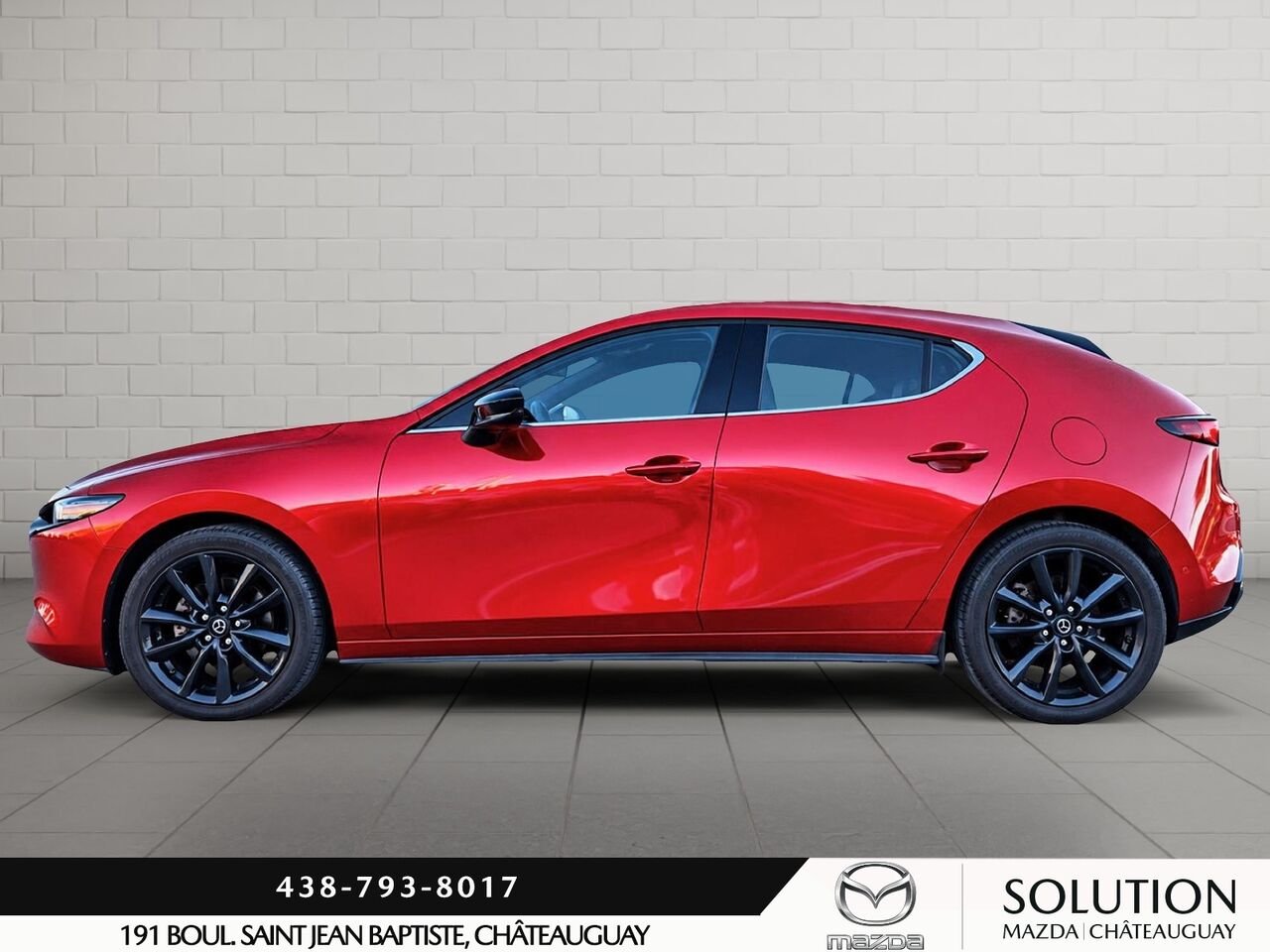 2021 Mazda 3 Sport GT TURBO Red Châteauguay - photo #2