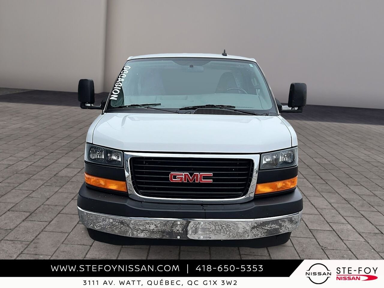 2023 GMC Fourgonnette commerciale tronquée Savana White Ste-Foy - photo #1