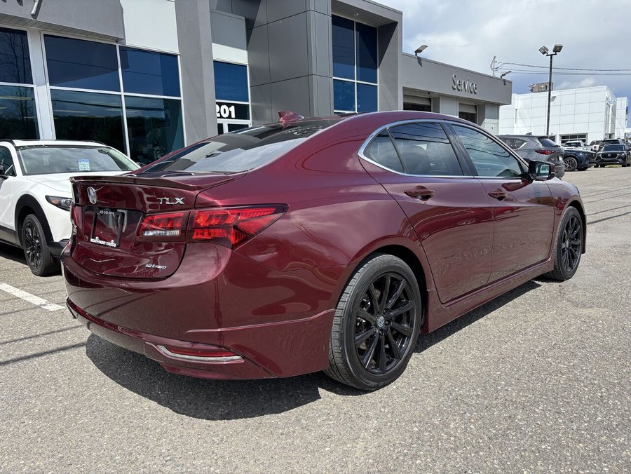 2015 ACURA TLX TECH 2015 Red