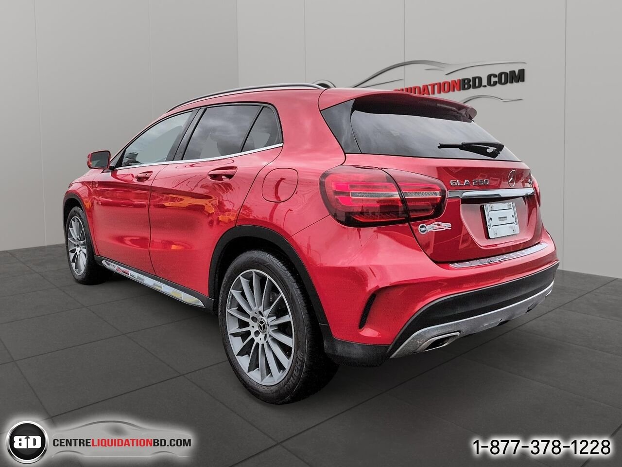 2018 Mercedes-Benz GLA GLA 250 VUS 4MATIC | BD0432 Red Granby - photo #7