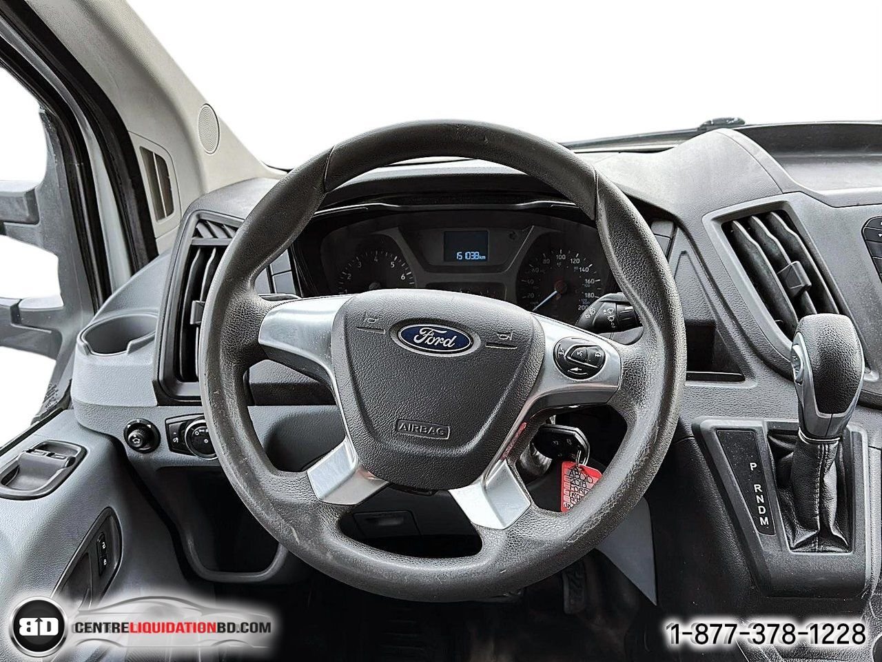 Ford TRANSIT CUTAWAY BOITE 14 PIEDS | A8010 2018 Blanc Granby - photo #9
