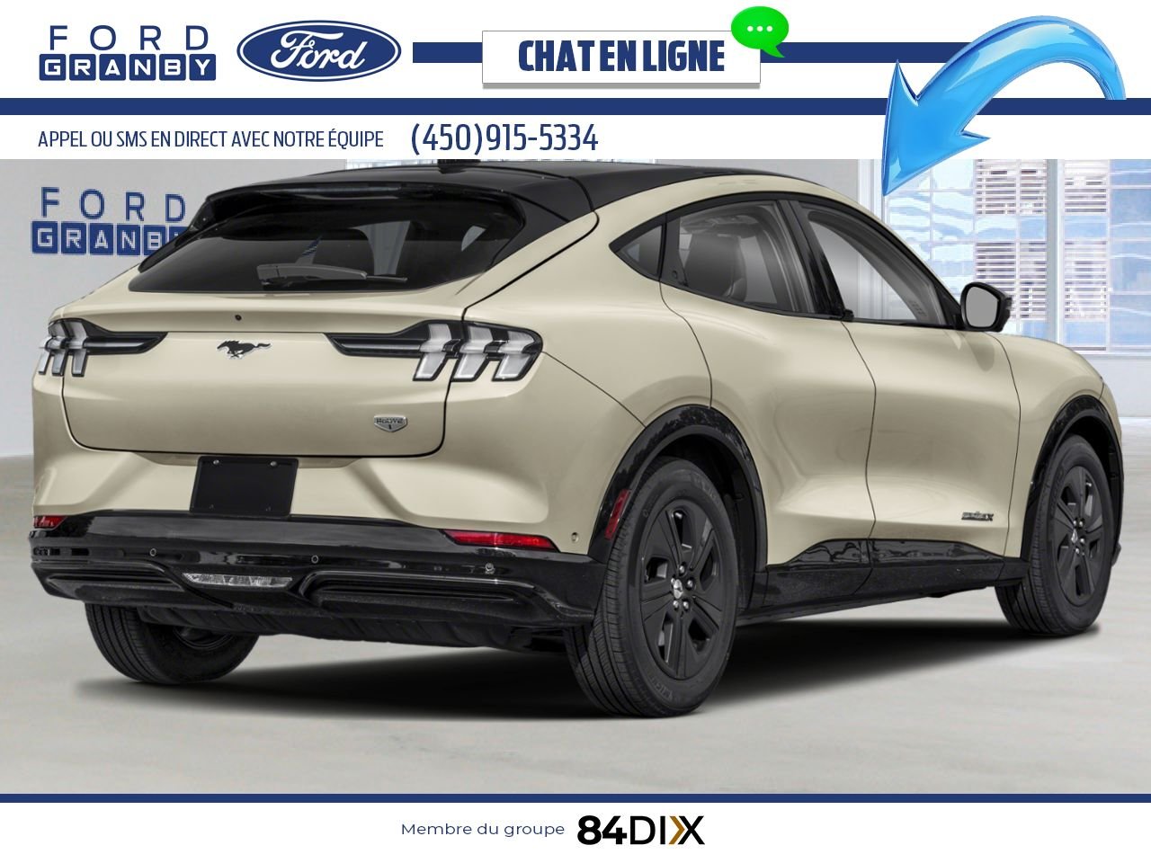 2025 Ford Mustang Mach-E Desert Sand Granby - photo #1