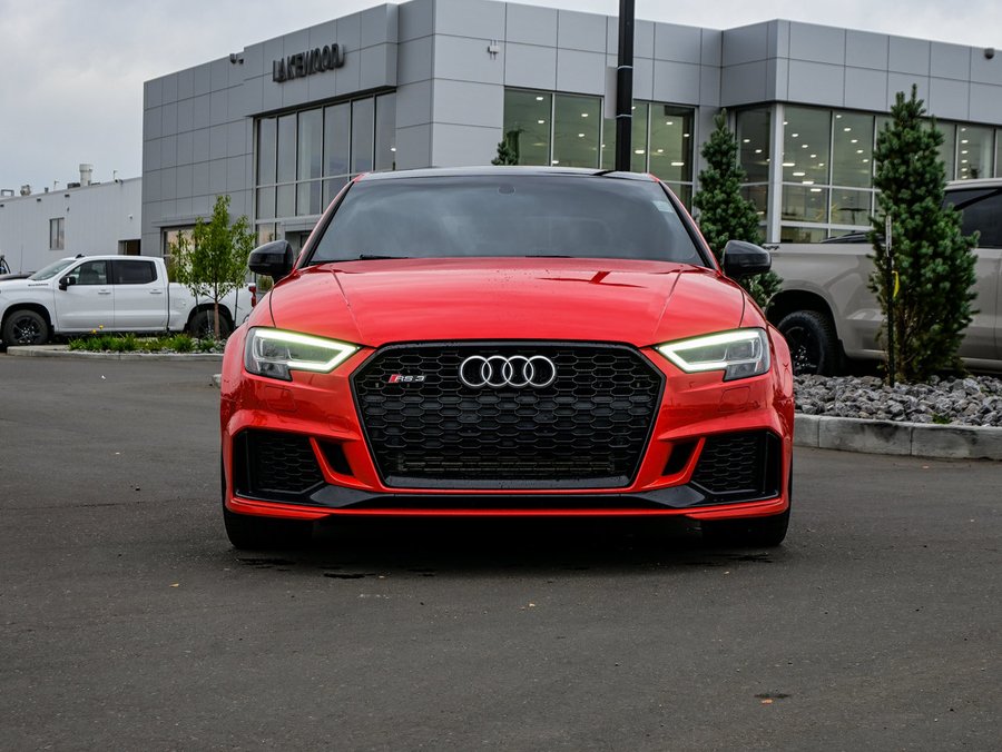 2018 Audi RS 3 Sedan 2.5T Quattro 2.5L Automatic | Power Sunroof Catalunya Red Metallic