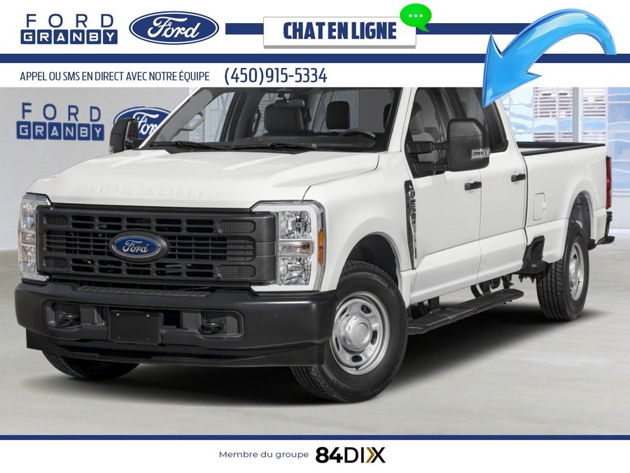 Ford Super Duty F-250 SRW XL cabine 6 places 4RM caisse de 8 pi 2026 Blanc Oxford