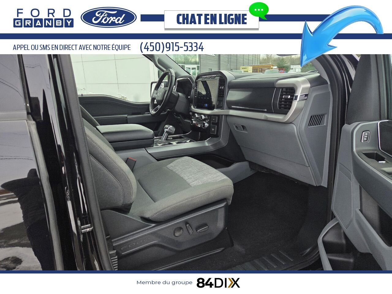 2023 Ford F-150 Lightning Black Granby - photo #22