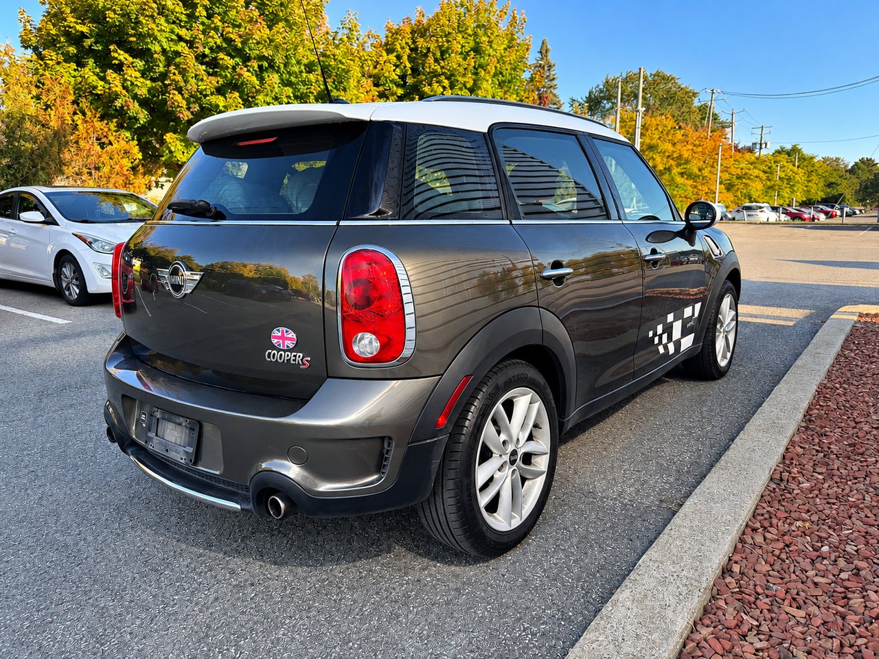 MINI Cooper Countryman S ALL4 2013 Gris Châteauguay - photo #4