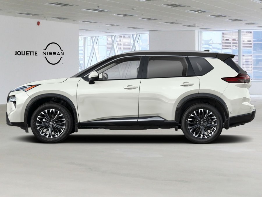 NISSAN Rogue AWD (2-TONE PAINT) PLATINE 2026 Blanc Everest triple couche deux tons