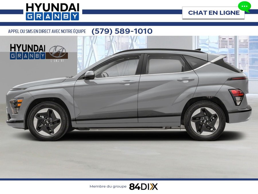 2026 HYUNDAI Kona Electric Preferred TA avec ensemble Ultimate Cyber Grey