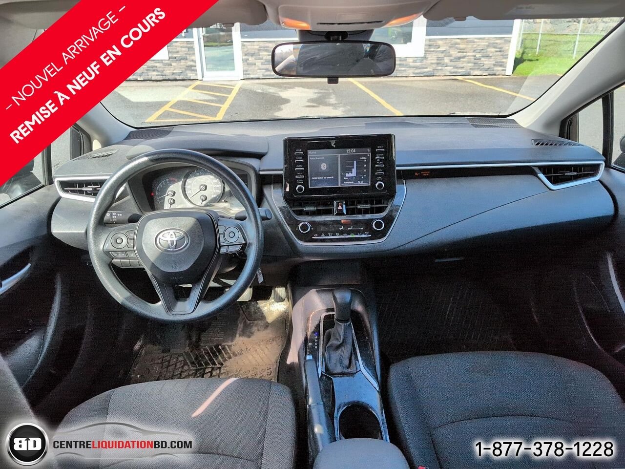 2020 Toyota Corolla L AUTOMATIQUE | BD0428 Black Granby - photo #9