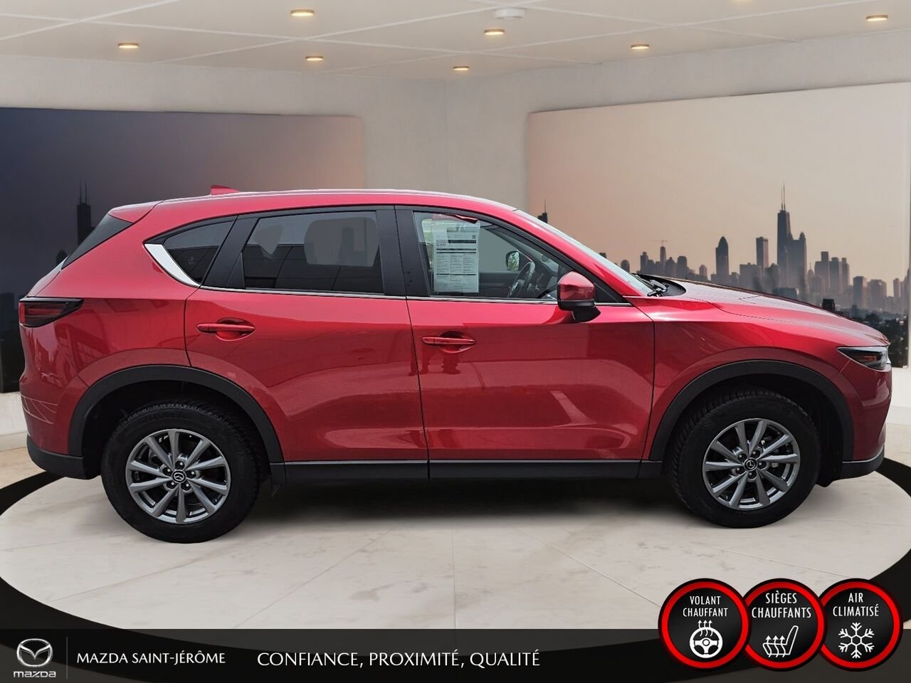 2025 Mazda CX-5 Red Sainte-Agathe-des-Monts - photo #4