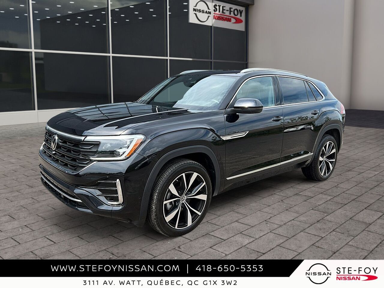 Black 2026 Volkswagen Atlas Cross Sport SUV / Crossover Automatic