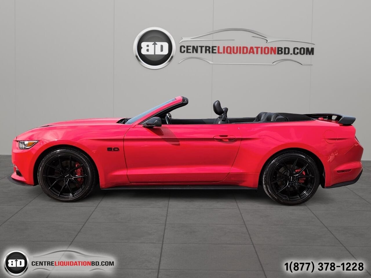 2017 Ford Mustang GT PREMIUM | BD0185 Red Granby - photo #8