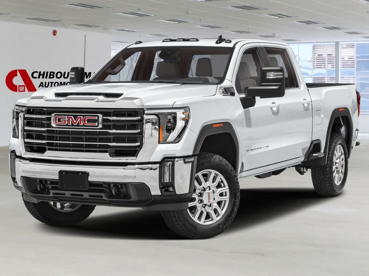 GMC Sierra 2500HD K2500 HD SIERRA CREW CAB SLE L/BOX (3SA) 2026 Blanc sommet Chibougamau - photo #0