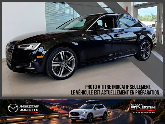 2017 Audi A4 Progressiv berline 4 portes quattro BM Black