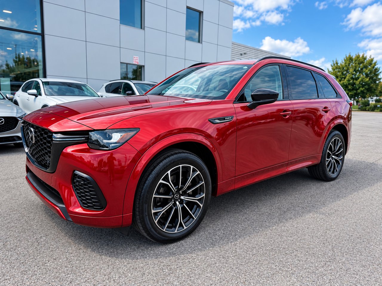 2025 MAZDA CX-70 GT PHEV Red Châteauguay - photo #2
