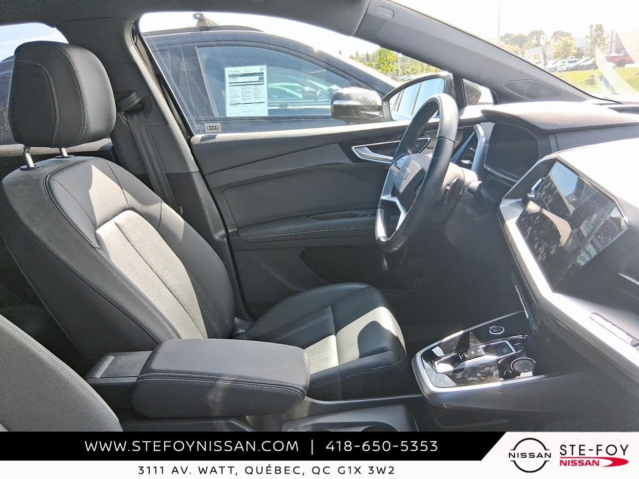 2024 Audi Q4 e-tron QUATTRO Black Ste-Foy - photo #2