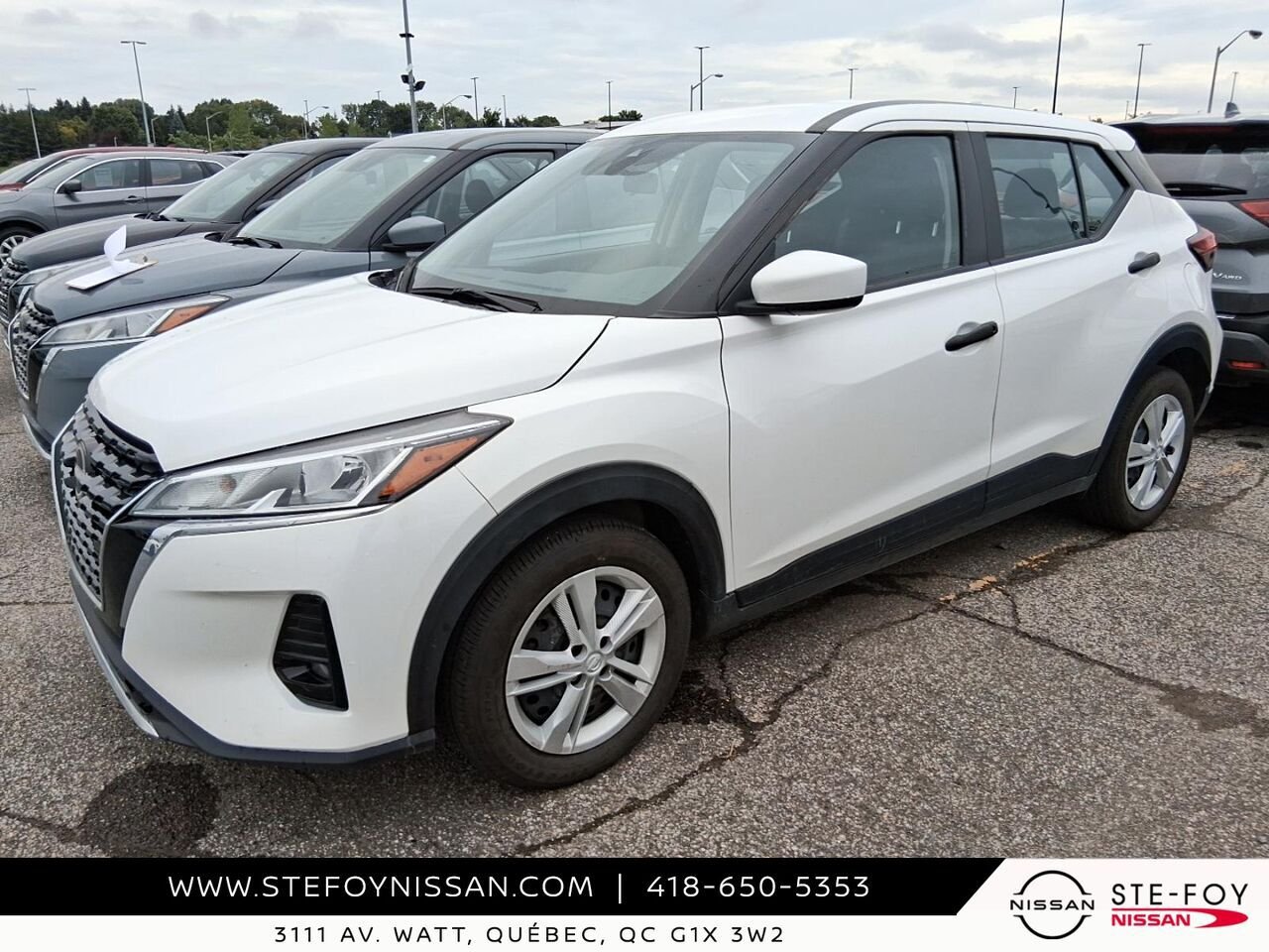 2024 Nissan Kicks S TA White Ste-Foy - photo #1