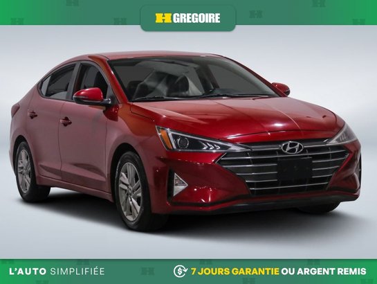 Hyundai Elantra Preferred AUTO AC GR ELECT MAGS CAM RECUL BLEUTOOT 2020 Rouge