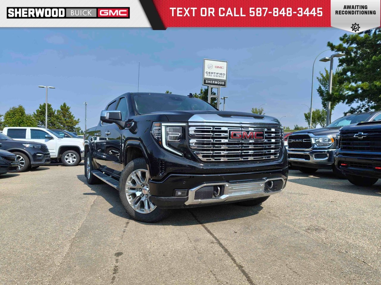 2024 GMC Sierra 1500 4WD Crew Cab 147 Denali Black Sherwood Park - photo #0
