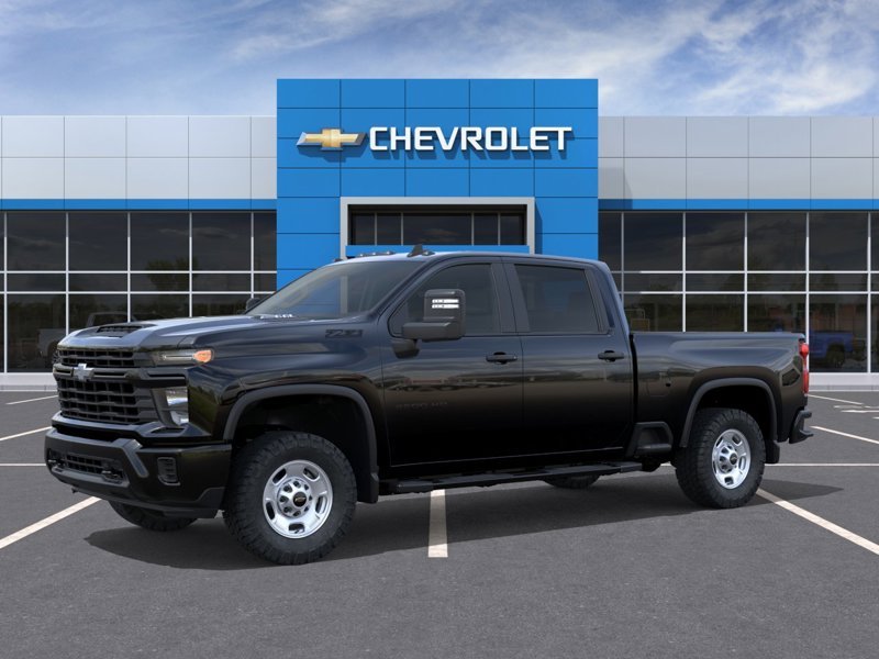 CHEVROLET Silverado 2500HD WT cabine multiplace 4RM 159 po 2026 Noir Ottawa & Gatineau - photo #1