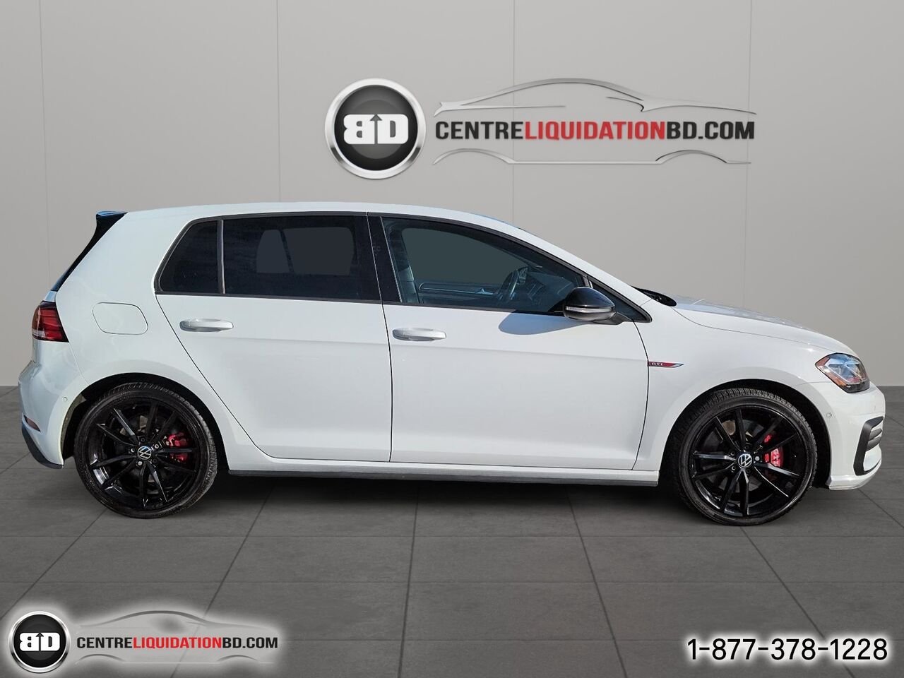 Volkswagen Golf GTI AUTOBAHN | BD0452 2021 Blanc Granby - photo #3