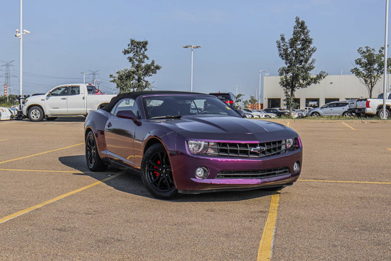 2013 Chevrolet Camaro 2dr Conv 1LT Grey Sherwood Park - photo #1