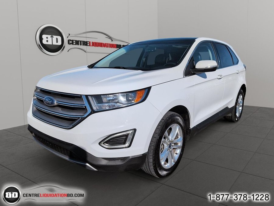 2017 Ford Edge SEL AWD White