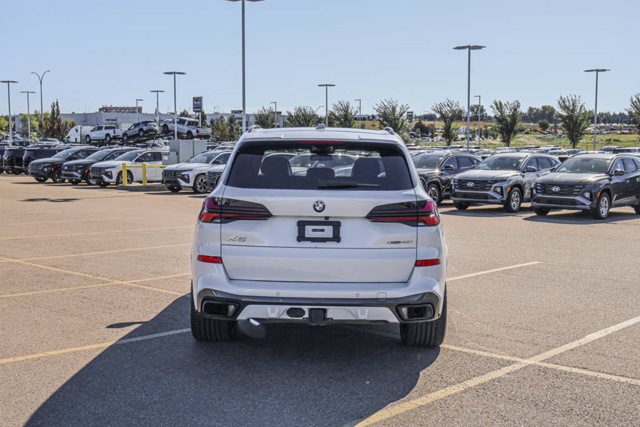 2024 BMW X5 xDrive40i Sports Activity Vehicle White Sherwood Park - photo #6