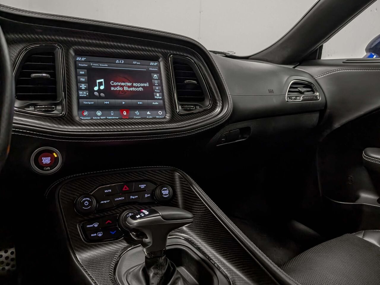 2022 DODGE SRT Hellcat Widebody Modifié Éthanol et Supercharged Grossit et plus Blue Sherbrooke - photo #9