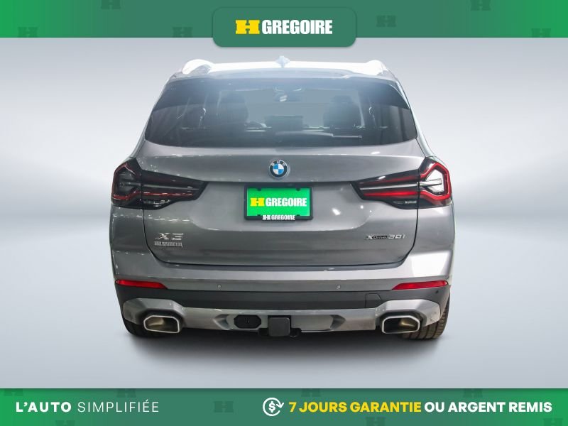 BMW X3 2023 Gris Saint-Eustache - photo #5