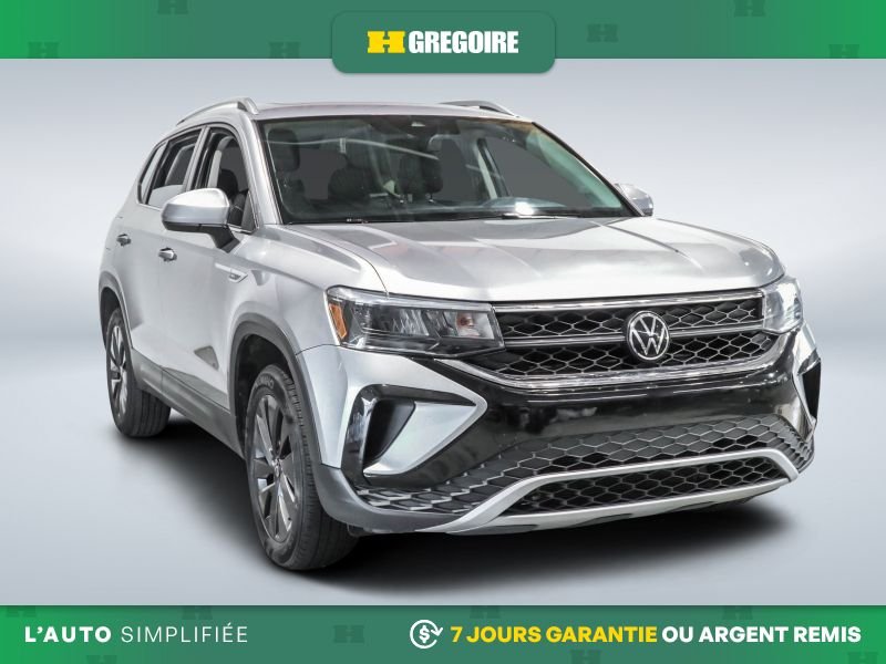 Volkswagen Taos 820963 | Comfortline AUTO AC MAGS TOIT CAM RECULE BLUETOOTH 2024 Argent Laval - photo #0