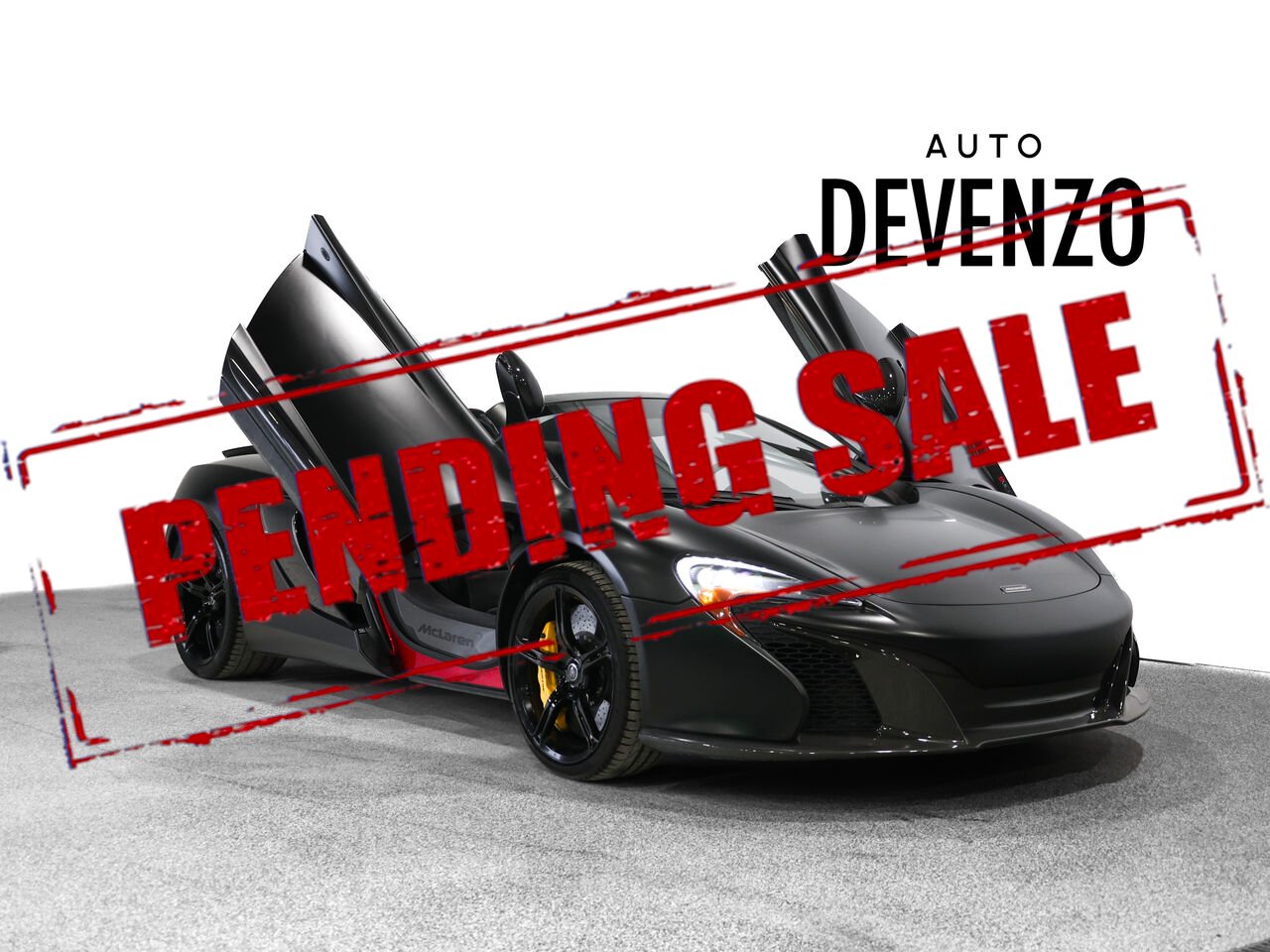 McLaren 650s Spider 3.8L V8 Twin-Turbo 2016 Noir Saint-Eustache - photo #0