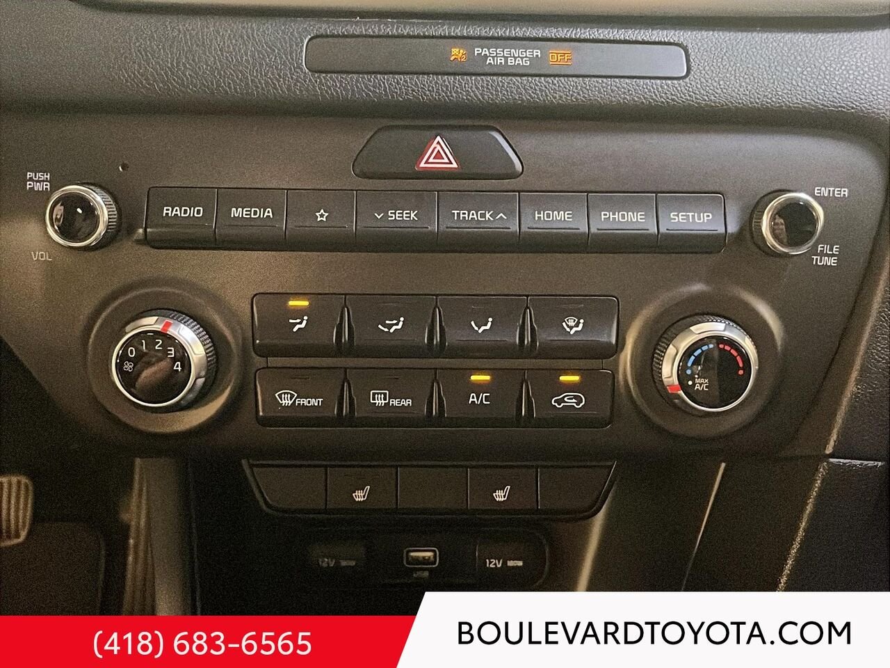 2021 Kia Sportage 99685B-105 | LX, AWD Red Québec - photo #13