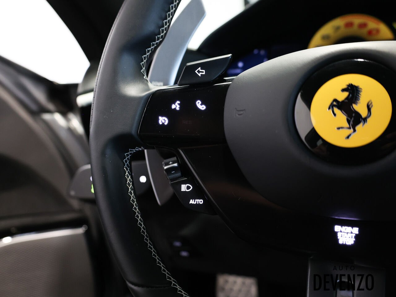2021 Ferrari Roma Grey Saint-Eustache - photo #14