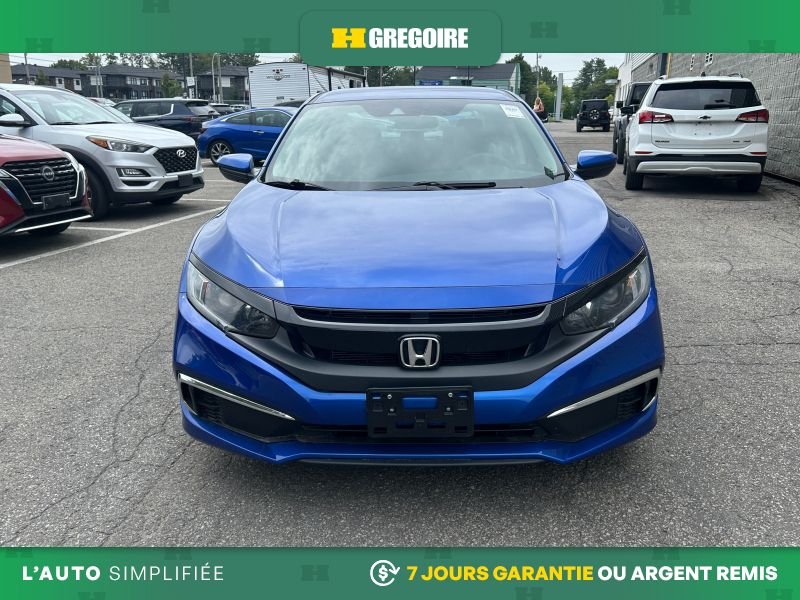 Honda Civic LX AUTO BAS KM 0 ACCIDENT 2020 Bleu