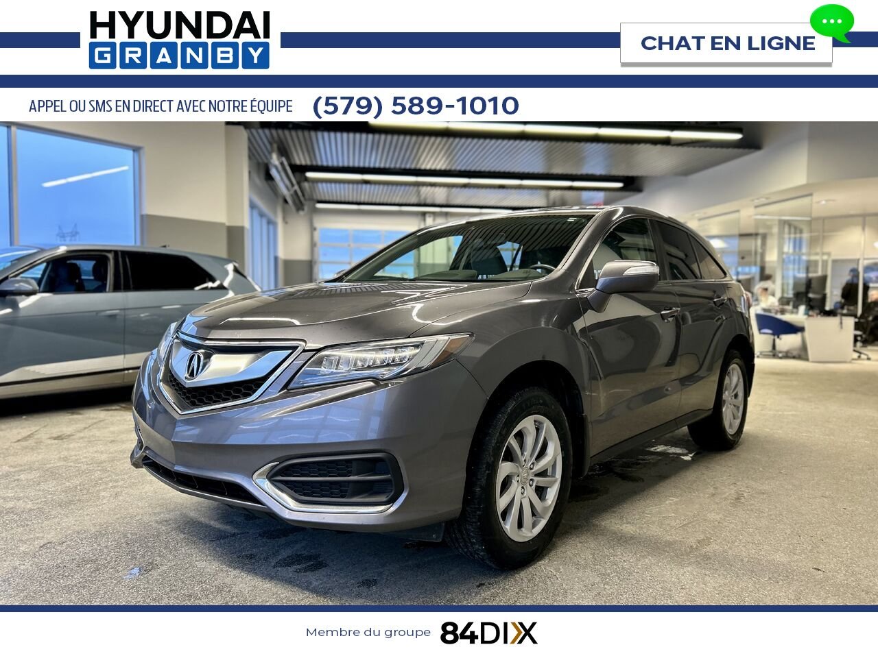 Acura RDX 2018 Gris Granby - photo #3
