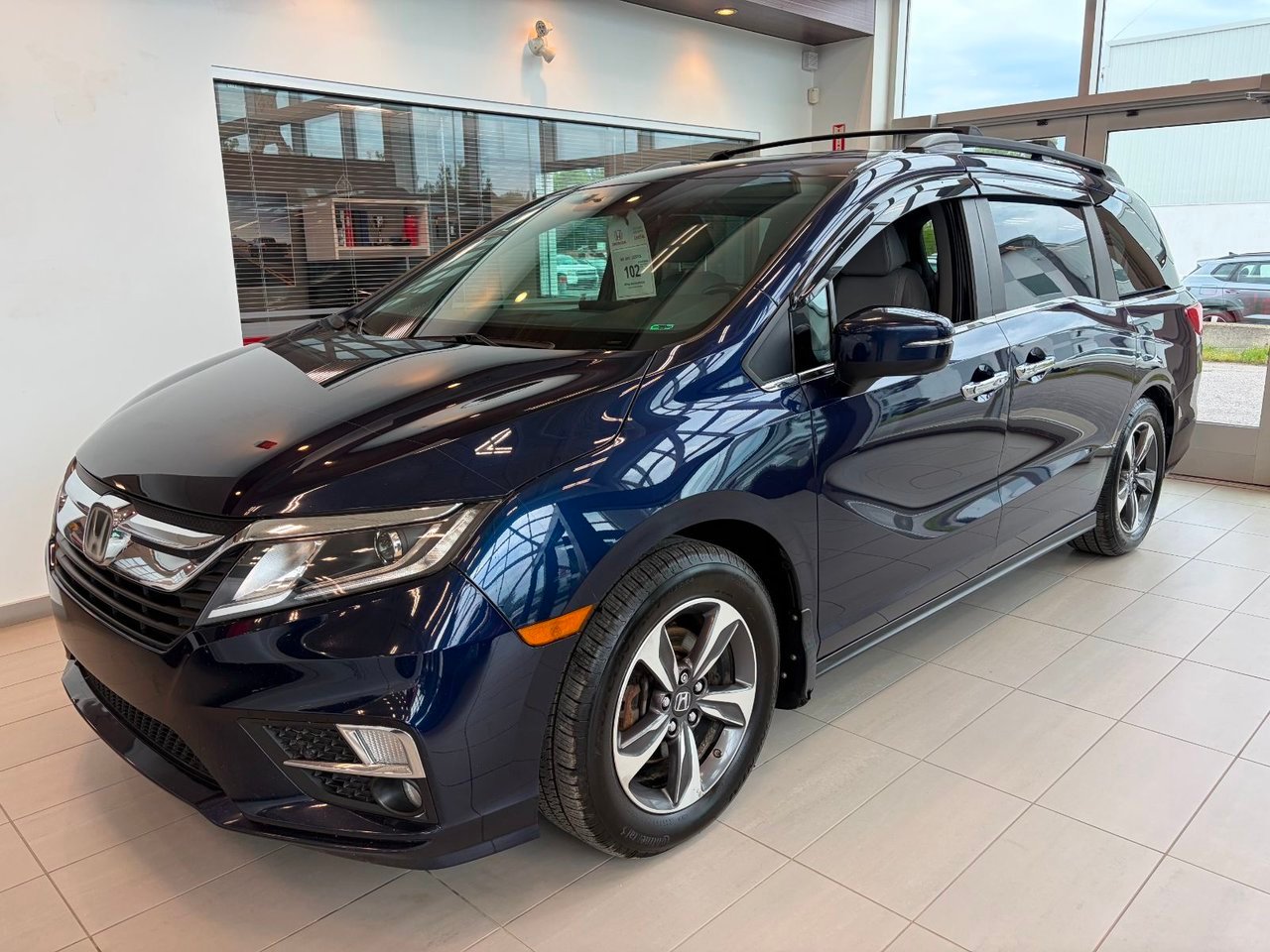 2018 Honda Odyssey Blue Notre-Dame-des-Prairies - photo #1