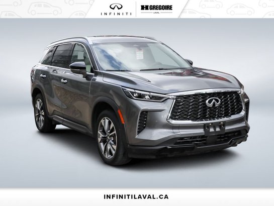 2023 Infiniti QX60 LUXE CUIR TOIT PANORAMIQUE NAVI Grey