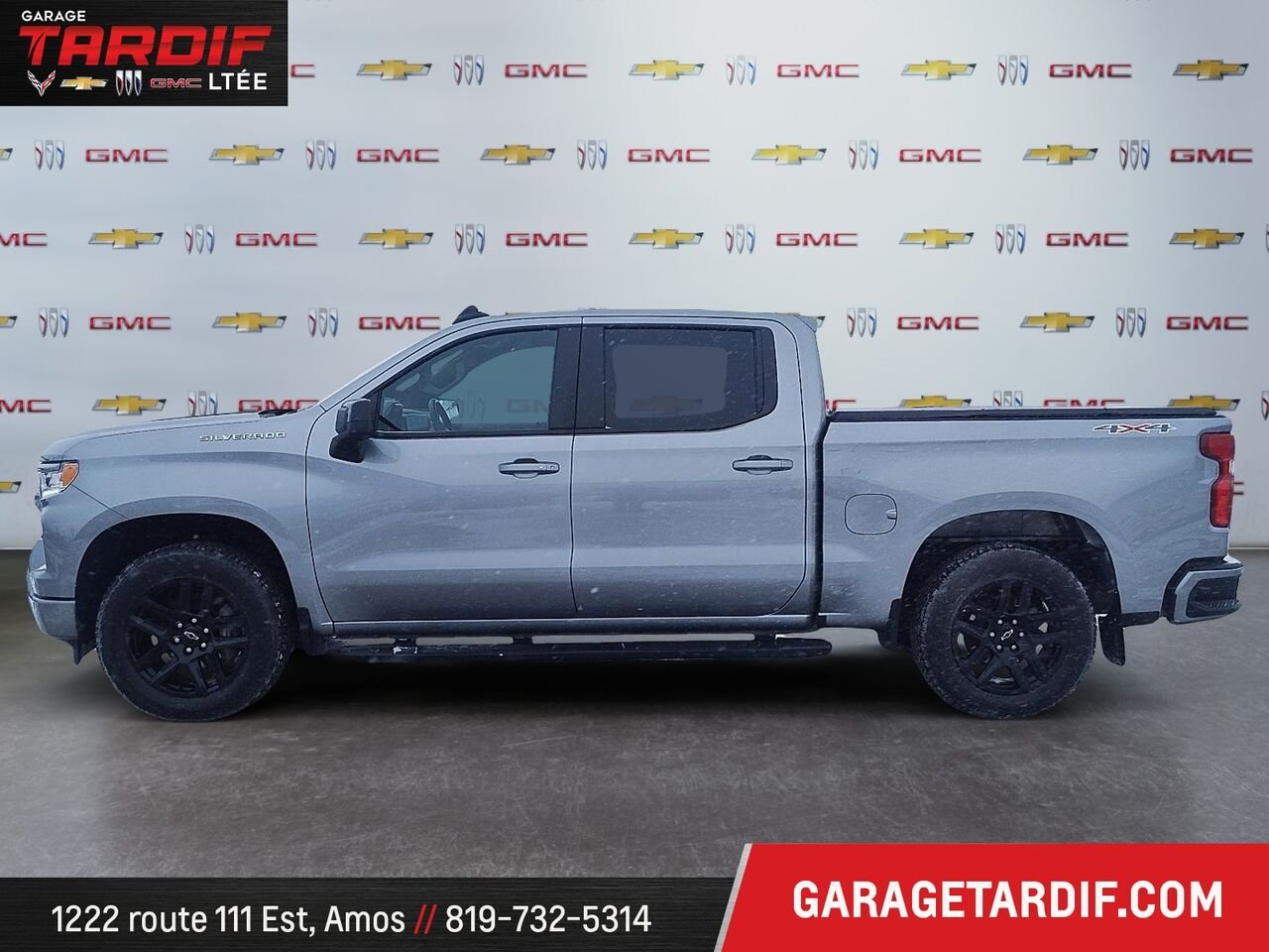 CHEVROLET 1500 4RM, CAISSE COURTE, CAB. MULTIPLAC 2024 Gris Mont-Laurier - photo #4
