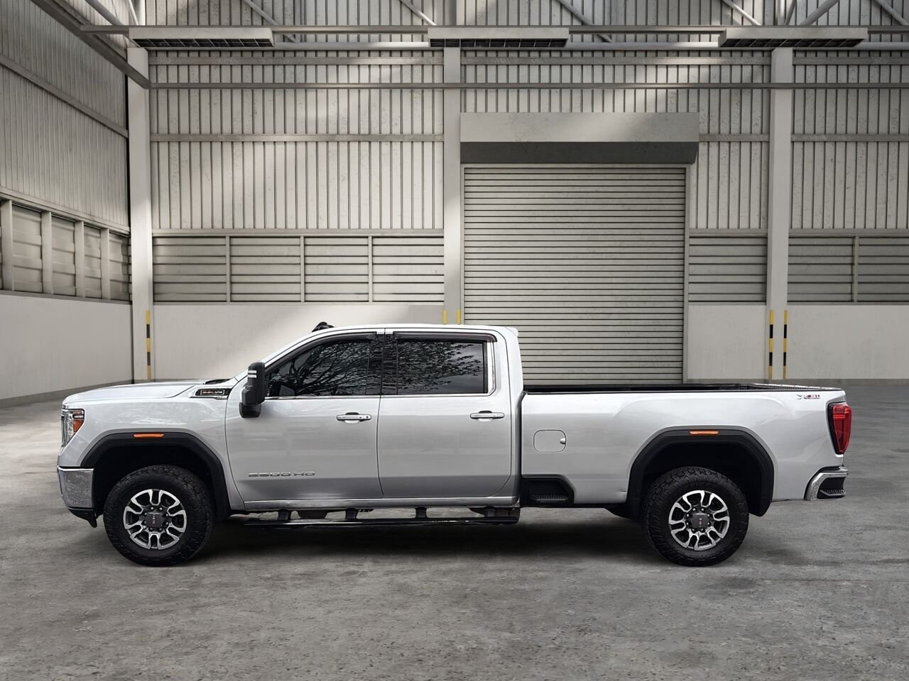 GMC Sierra 2500HD SLE cabine multiplace 4RM 172 po 2022 Gris Saint-Hyacinthe - photo #4