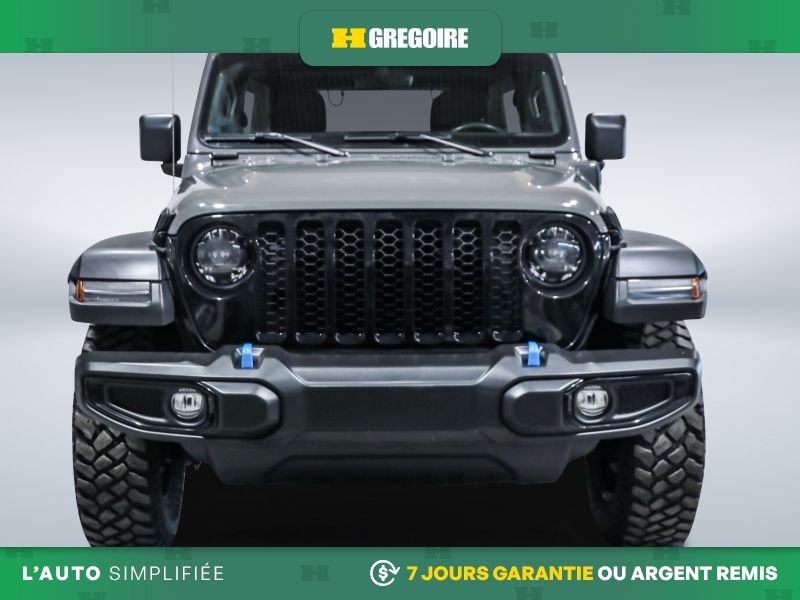 Jeep Wrangler Willys 4xe AUTO AC NAV MAGS CAM RECULE BLUETOOTH 2023 Gris