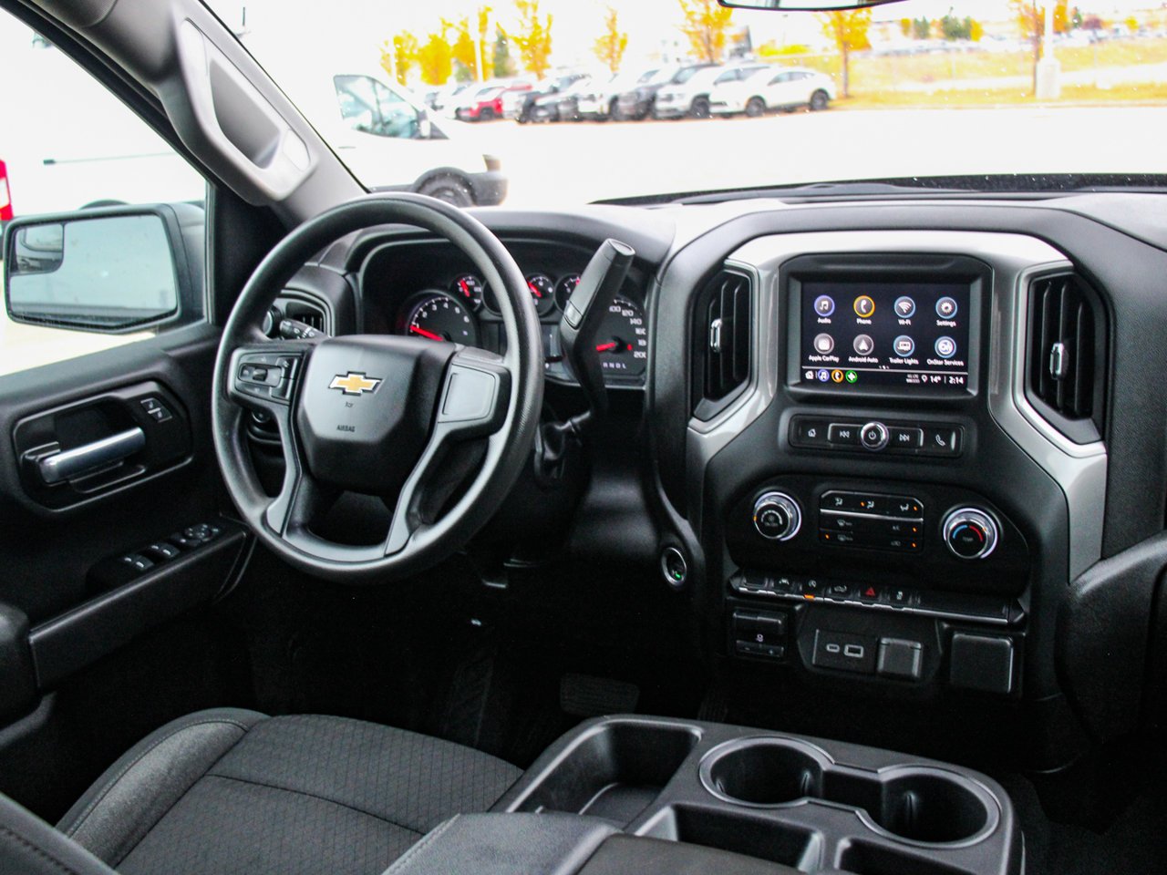 2025 Chevrolet Silverado 1500 4WD Crew Cab 147 Custom Black Sherwood Park - photo #28