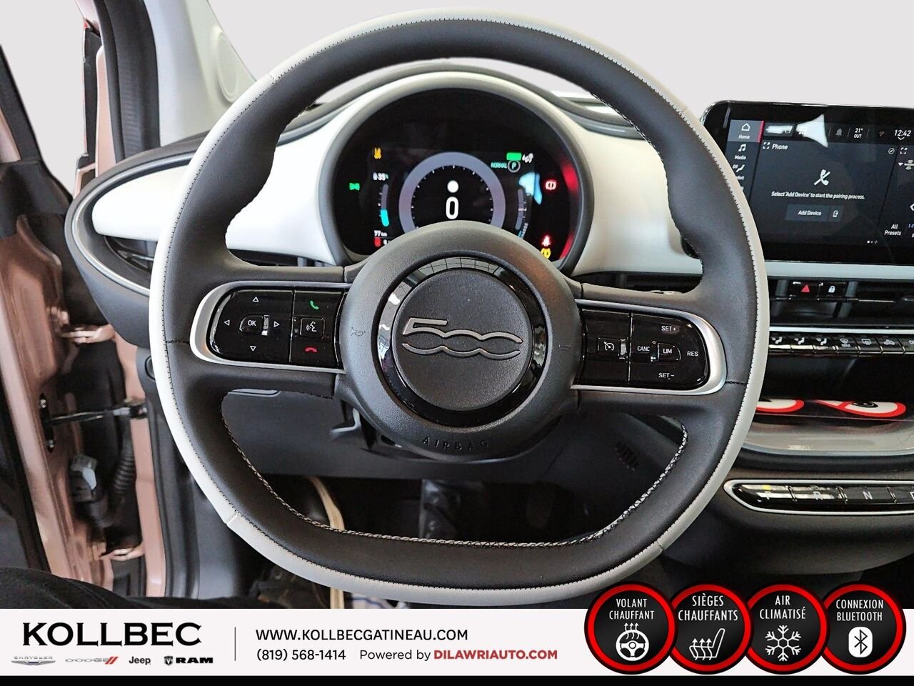 2026 FIAT 500e 261910 | Icona TA Rose Gold Gatineau - photo #8
